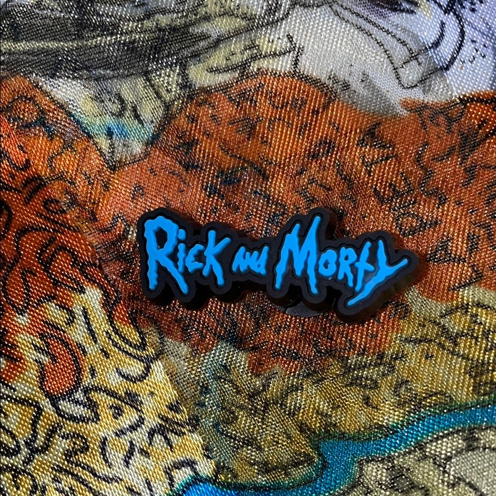 Rick and Morty Croc Charm